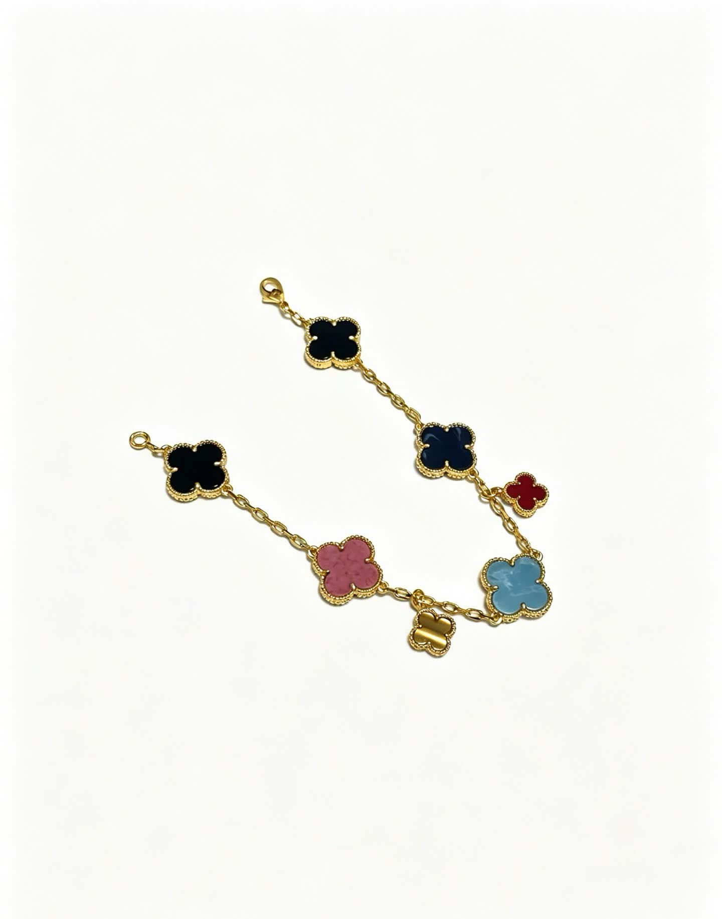 Van Cleef & Arpels Magic Alhambra Multicolor Enamel Bracelet